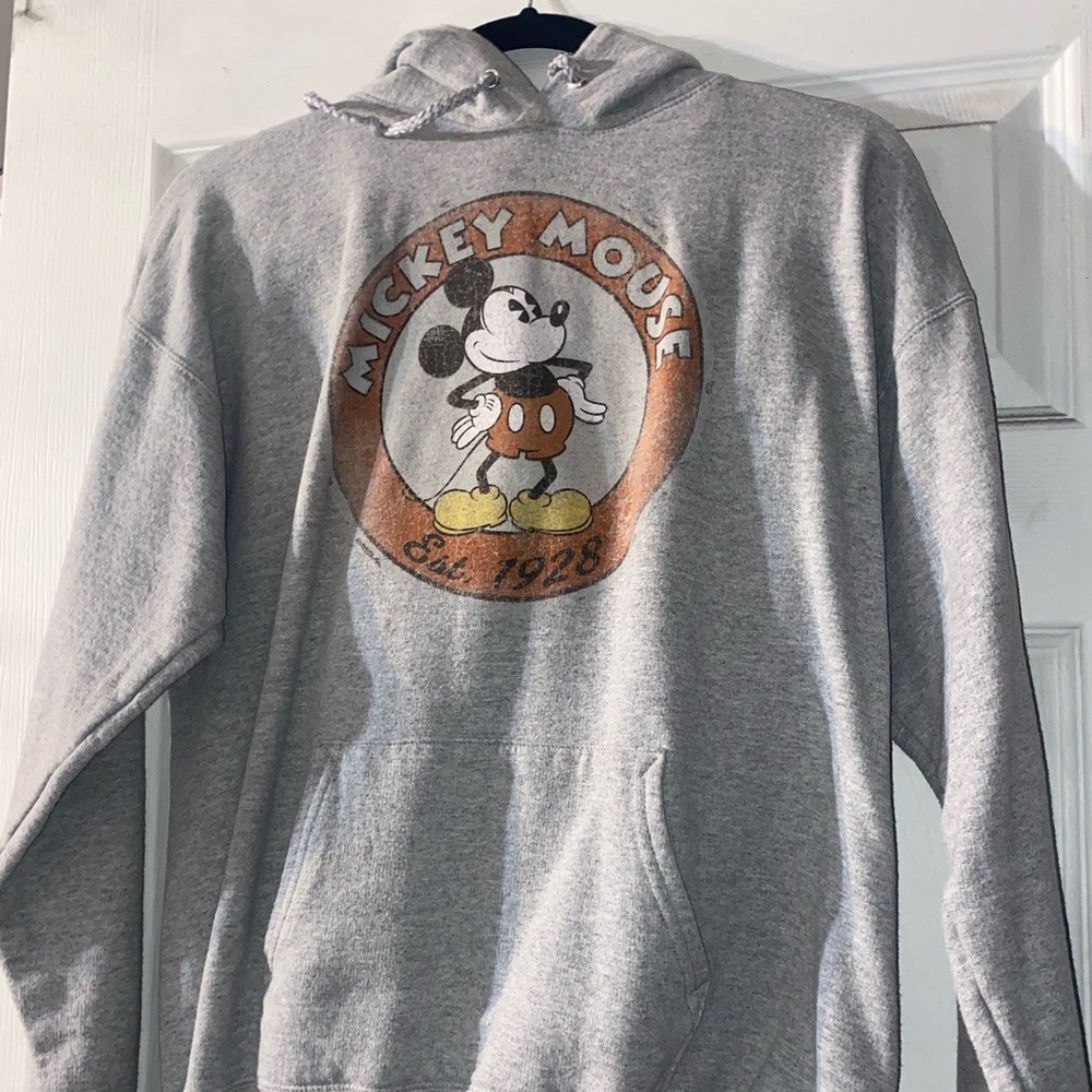 Mickey Mouse grey hoodie